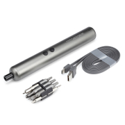 Отвертка Allocacoc акумулаторна  с 1 батерия без зарядно, 3.6 V, 1.5 Ah, 1/4, 1.5 Nm, 10944GY - product - 004 ALC1764