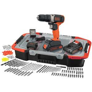 Винтоверт Black & Decker акумулаторен 18 V, 1.5 Ah, 37 Nm, 1-10 мм, BCD001BAST