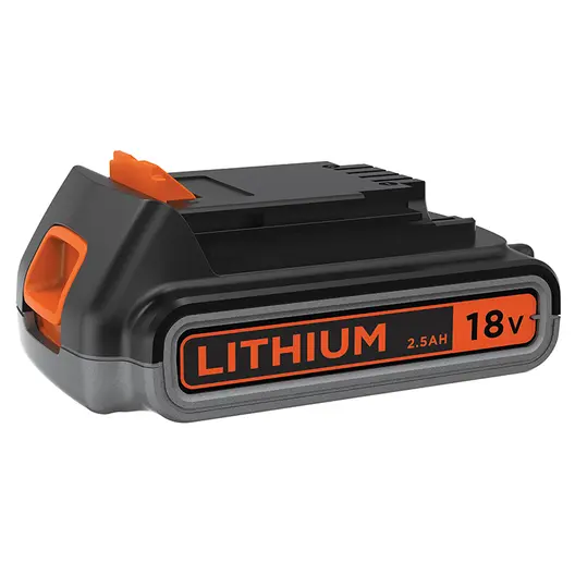 Акумулаторна батерия Black & Decker Li-Ion за електроинструменти  18 V, 2.5 Ah, BL2518