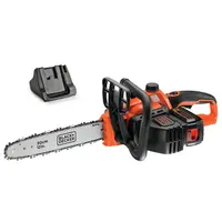 Акумулаторна резачка за дърва Black & Decker  с 1 батерия и зарядно, 36 V, 2.5 Ah, 30 см, GKC3630L25