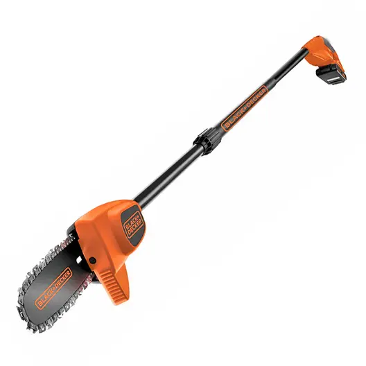 Кастрачка за клони Black & Decker акумулаторна с телескопична дръжка с 1 батерия и зарядно, 18 V, 2 Ah, 20 см, GPC1820L20