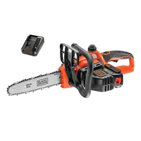 Акумулаторна резачка за дърва Black & Decker  с 1 батерия и зарядно, 18 V, 2 Ah, 25 см, GKC1825L20