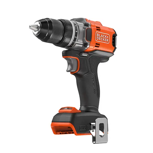 Акумулаторен винтоверт Black & Decker с безчетков двигател  без батерия и зарядно, 18 V, 50 Nm, 13 мм, BLD682XN