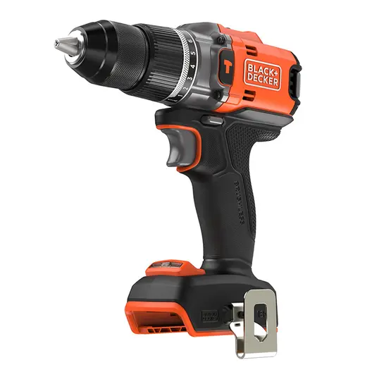 Акумулаторен винтоверт Black & Decker ударен  без батерия и зарядно, 18 V, 50 Nm, 13 мм, BLD683XN