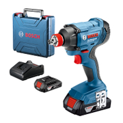 Акумулаторен гайковерт Bosch с колекторен двигател  с 2 батерии и зарядно, 18 V, 180 Nm, квадрат, шестостен, 1/2, 1/4, GDX 180-LI - product - 004 BSH 101