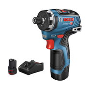 Акумулаторен винтоверт Bosch с безчетков двигател  с 2 батерии и зарядно, 12 V, 3 Ah, 35 Nm, 0.8-10 мм, GSR 12V-35 HX - product - 004 BSH 120