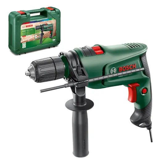 Ударна бормашина Bosch кабелна  600 W, 50-3000 об./мин, 1.5-13 мм, EasyImpact 600