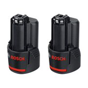 Акумулаторна батерия Bosch Li-Ion за електроинструменти  12 V, 3 Ah, 2 бр., GBA 12V - product - 004 BSH1181