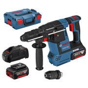Перфоратор Bosch акумулаторен  с 2 батерии и зарядно, SDS-plus, 18 V, 6 Ah, 2.6 J, 0-4350 уд./мин, GBH 18V-26F - product - 004 BSH1302