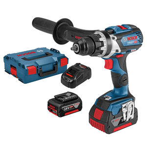 Винтоверт Bosch акумулаторен безчетков 18 V, 5 Ah, 85 Nm, 1.5-13 мм, GSR 18V-85 C