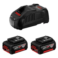 Акумулаторна батерия Bosch Li-Ion със зарядно у-во  18 V, 5 Ah, 2 бр.