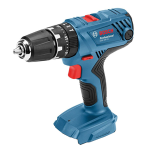 Бормашина винтоверт Bosch акумулаторна ударна без батерия и зарядно, 18 V, 55 Nm, 1.5-13 мм, GSB 18V-21