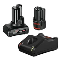 Акумулаторна батерия Bosch Li-Ion със зарядно у-во  12 V, 2/4 Ah, 2 бр., GBA 12V