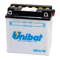 Акумулатор Unibat за мотоциклет  12 V, 9 Ah, CB 9-12.9