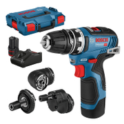 Акумулаторен винтоверт Bosch с безчетков двигател  с 2 батерии и зарядно, 12 V, 3 Ah, 35 Nm, 0.8-10 мм, GSR 12V-35 FC - product - 004 BSH2254