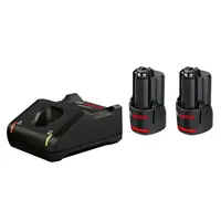 Акумулаторна батерия Bosch Li-Ion със зарядно у-во  12 V, 3 Ah, 2 бр., 12V GBA