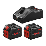 Акумулаторна батерия Bosch Li-Ion със зарядно у-во  18 V, 12 Ah, 2 бр. - product - 004 BSH2753