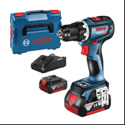 Акумулаторен винтоверт Bosch с безчетков двигател  с 2 батерии и зарядно, 18 V, 5 Ah, 64 Nm, 1.5-13 мм, GSR 18V-90 C - product - 004 BSH2974