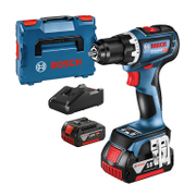 Акумулаторен винтоверт Bosch ударен  с 2 батерии и зарядно, 18 V, 5 Ah, 64 Nm, 1.5-13 мм, GSB 18V-90 C - product - 004 BSH2980