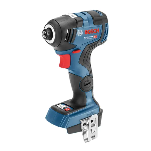 Акумулаторен ударен гайковерт Bosch с безчетков двигател  без батерия и зарядно, 18 V, 200 Nm, шестостен, 1/4", GDR 18V-200 C