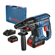 Перфоратор Bosch акумулаторен  с 2 батерии и зарядно, SDS-plus, 18 V, 4 Ah, 2 J, 0-5100 уд./мин, GBH 180-Li - product - 004 BSH3008