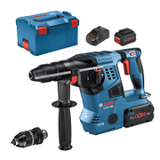 Перфоратор Bosch акумулаторен  с 2 батерии и зарядно, SDS-plus, 18 V, 8 Ah, 3.3 J, 0-4220 уд./мин, GBH 18V-28 CF - product - 004 BSH3015
