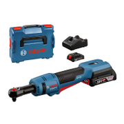 Тресчотка Bosch акумулаторна  с 2 батерии и зарядно, 18 V, 2 Ah, 60 Nm, квадрат, 3/8, GRC 18V-60 - product - 004 BSH3391