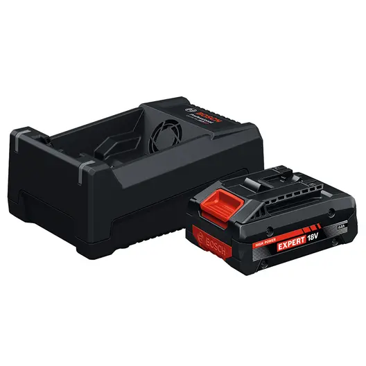 Акумулаторна батерия Bosch Li-Ion със зарядно у-во  18 V, 4 Ah, 1 бр.