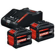 Акумулаторна батерия Bosch Li-Ion със зарядно у-во  18 V, 15 Ah, 2 бр. - product - 004 BSH3449