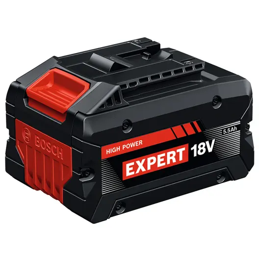 Акумулаторна батерия Bosch Li-Ion за електроинструменти  18 V, 5.5 Ah, Expert EXBA18V-55