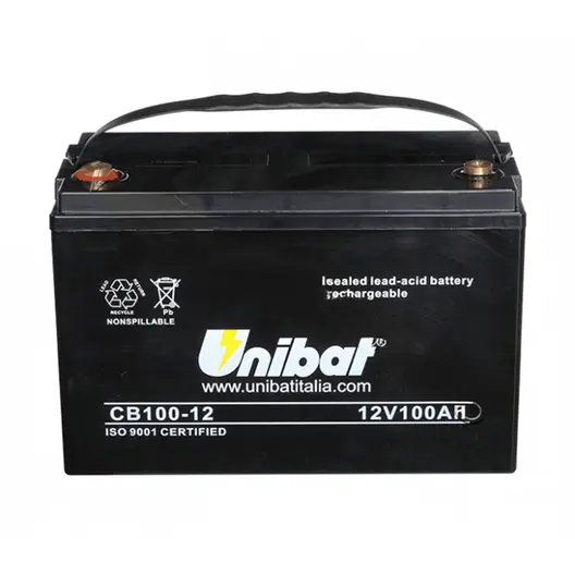 Акумулатор Unibat за мотоциклет  12 V, 100 Ah, CB100-12