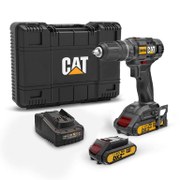 Акумулаторен винтоверт Caterpillar ударен  с 2 батерии и зарядно, 18 V, 2 Ah, 50 Nm, 13 мм, DX155.1 - product - 004 CAT2427