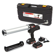 Пистолет HBM акумулаторен за уплътнители тип салам с 2 батерии и зарядно, 18 V, 1.5 Ah, 0.3-0.6 л, 8728 - product - 004 DOS1766