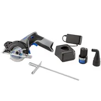 Акумулаторен ръчен циркуляр Dremel  с 1 батерия и зарядно, 12 V, 2 Ah, ф 85 мм, 5000 об./мин, CS12V-S1