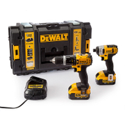 Комплект акумулаторни инструменти DeWALT  с 2 батерии и зарядно, DCD785, DCF885, 18 V, 4 Ah, DCK285M2 - product - 004 DWT 723