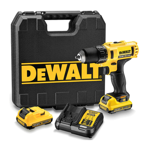 Винтоверт DeWALT акумулаторен 10.8 V, 2 Ah, 24 Nm, 1-10 мм, DCD710D2
