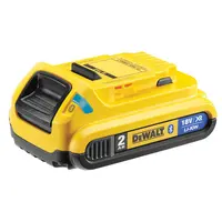 Акумулаторна батерия DeWALT Li-Ion за електроинструменти  18 V, 2 Ah, DCB183B