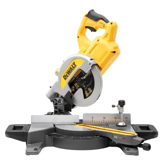 Акумулаторен настолен циркуляр DeWALT потапящ с герунг  без батерия и зарядно, 54 V, ф 216 мм, 6300 об./мин, DCS777N