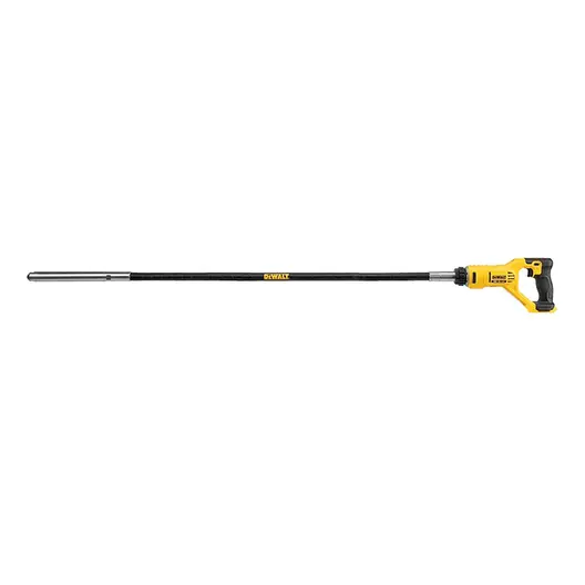 Акумулаторен вибратор за бетон DeWALT  без батерия и зарядно, 18 V, 1.2 м, ф 28.6 мм, 15 000 вибр./мин, DCE531N