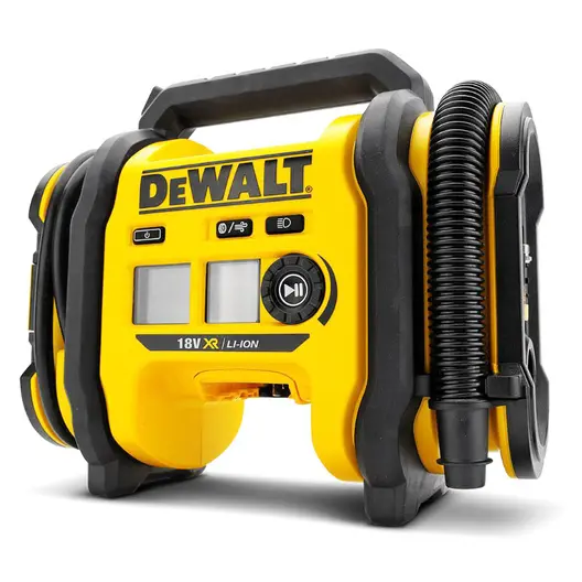 Акумулаторен безмаслен компресор DeWALT  без батерия и зарядно, 18 V, 6 л, 35 л/мин, 6.2 bar, DCC018N