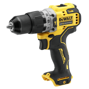 Бормашина винтоверт DeWALT акумулаторна ударна без батерия и зарядно 12 V, 57.5 Nm, 1-10 мм, DCD706N