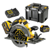 Акумулаторен ръчен циркуляр DeWALT  с 2 батерии и зарядно, 54 V, 2 Ah, ф 190 мм, 5800 об./мин, DCS579T2 - product - 004 DWT1892