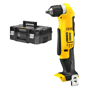 Винтоверт DeWALT акумулаторен ъглов без батерия и зарядно, 18 V, 33 Nm, 1-10 мм, DCD740NT-XJ