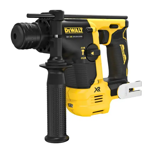 Акумулаторен перфоратор DeWALT с безчетков двигател  без батерия и зарядно, SDS-plus, 12 V, 1.1 J, 0-4280 уд./мин, DCH072N