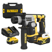 Перфоратор DeWALT акумулаторен  с 2 батерии и зарядно, SDS-plus, 18 V, 5 Ah, 1.4 J, 0-4980 уд./мин, DCH172P2 - product - 004 DWT2116