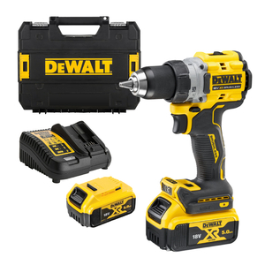 Винтоверт DeWALT акумулаторен 18 V, 5 Ah, 90 Nm, 1.5-13 мм, DCD800P2T