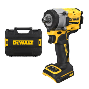 Гайковерт акумулаторен DeWALT с безчетков двигател без батерия и зарядно, 18 V, 406 Nm, квадрат, 1/2", DCF922NT
