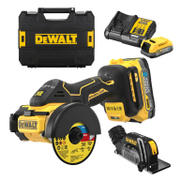 Акумулаторен ръчен циркуляр DeWALT  с 2 батерии и зарядно, 18 V, 2 Ah, ф 76 мм, 20 000 об./мин, DCS438E2T - product - 004 DWT2163