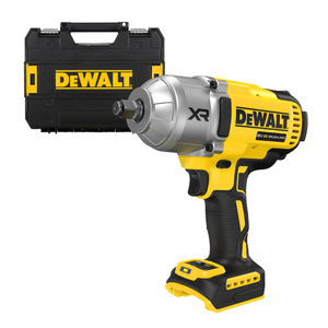 Гайковерт акумулаторен DeWALT с безчетков двигател без батерия и зарядно, 18 V, 1355 Nm, 1898 Nm, квадрат, 1/2", DCF900NT