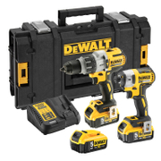 Комплект акумулаторни инструменти DeWALT  с 3 батерии и зарядно, DCD996, DCF887, 18 V, 5 Ah, DCK276P3 - product - 004 DWT2235
